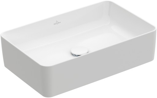 Lavoar tip bol Villeroy & Boch Collaro 56x36cm fara orificiu baterie fara preaplin alb