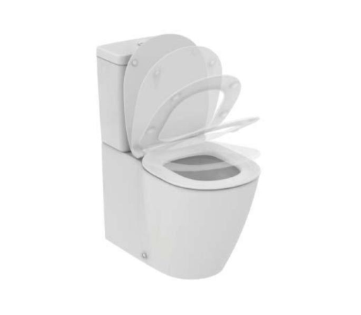 Vas WC Ideal Standard Connect AquaBlade back-to-wall