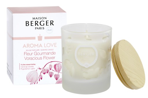 Lumanare parfumata Maison Berger Aroma Love Fleur Gourmande 180g