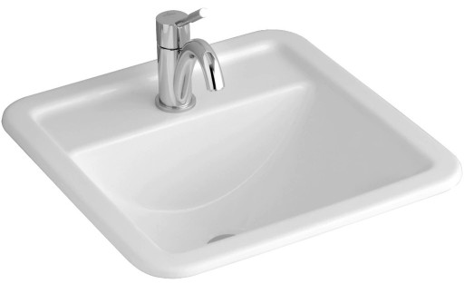 Lavoar Villeroy&Boch Loop&Friends 45.5x45.5cm montare in blat