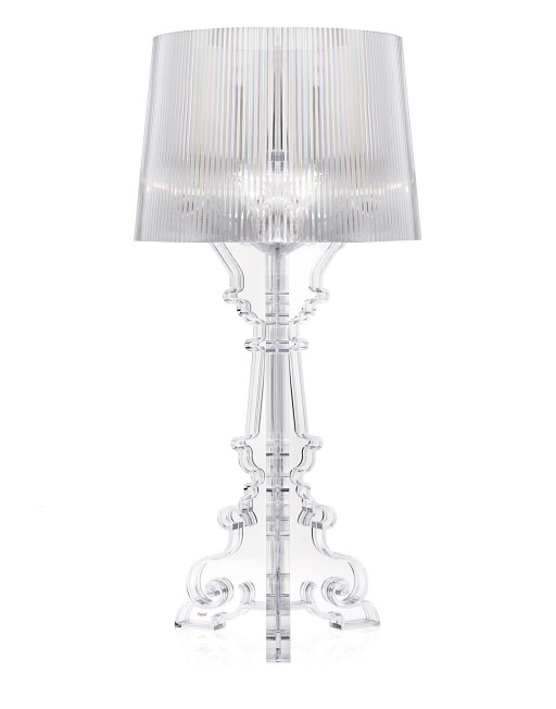 Veioza Kartell Bourgie design Ferruccio Laviani E14 max 3x28W d37cm transparent