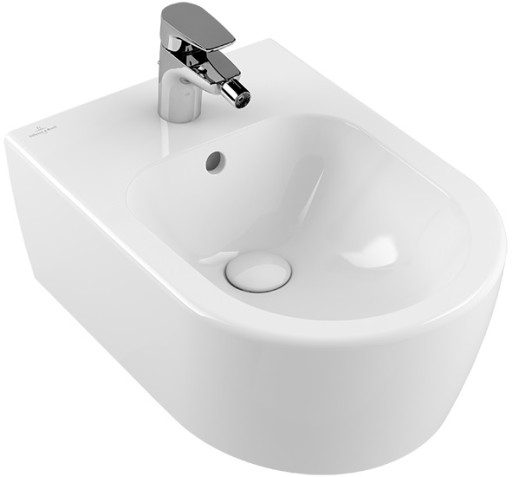 Bideu suspendat Villeroy & Boch Avento 37x53cm Alb Alpin