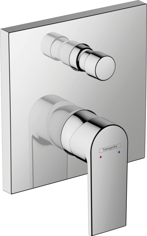 Baterie cada - dus Hansgrohe Vernis Shape montaj incastrat necesita corp ingropat crom