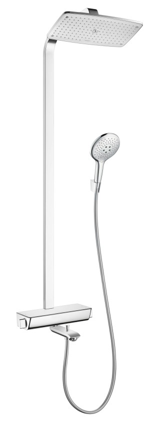 Showerpipe Hansgrohe Raindance Select 360 pentru cada crom