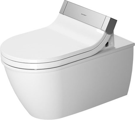 Vas WC suspendat Duravit Darling New pentru capac cu functie de bideu SensoWash