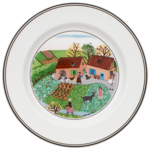 Farfurie Villeroy & Boch Design Naif Bread & Butter Farm 17 cm