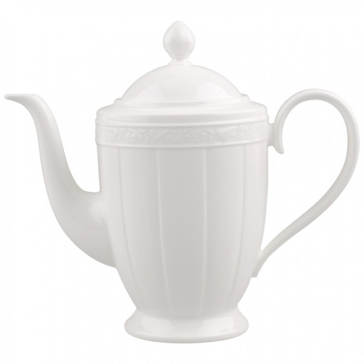 Vas servire cafea Villeroy & Boch White Pearl 1.35 litri