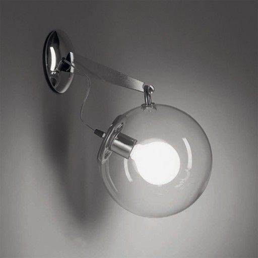 Aplica Artemide Miconos design Ernesto Gismondi transparent