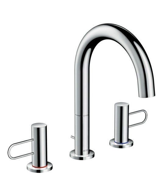 Baterie lavoar Hansgrohe Axor Uno din 3 elemente ventil pop-up