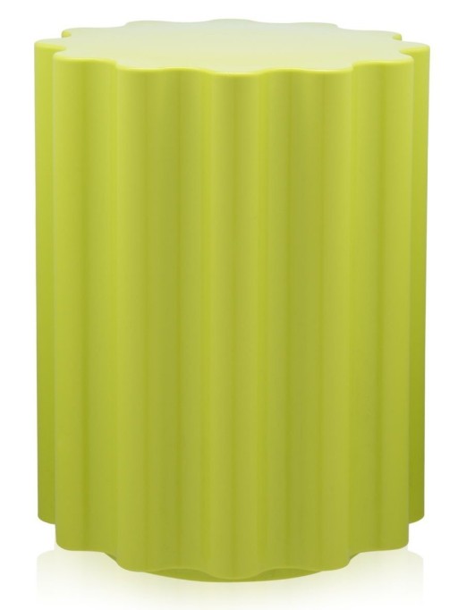 Masuta Kartell Colonna design Ettore Sottsass 34.5cm h 46cm verde