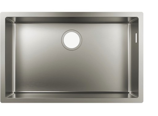 Chiuveta bucatarie Hansgrohe S719-U660 cu 1 cuva 710x450mm montare sub-blat inox