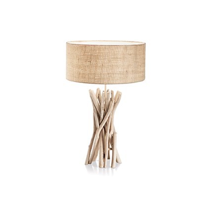 Veioza Ideal Lux Driftwood TL1 1x60W 40x52cm