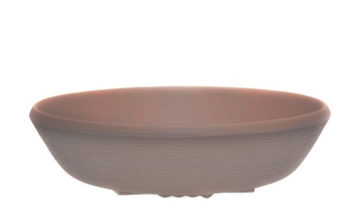 Farfurie adanca Kartell Trama design Patricia Urquiola 21cm terracota