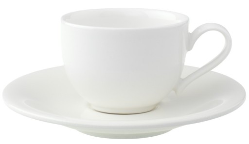 Ceasca si farfuriuta espresso Villeroy & Boch New Cottage Basic 0.08 litri