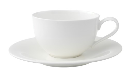 Ceasca si farfuriuta cappuccino Villeroy & Boch New Cottage Basic 0.39 litri