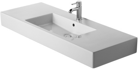 Lavoar Duravit Vero 125cm montare pe mobilier