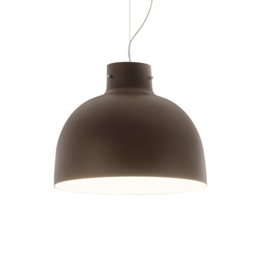 Suspensie Kartell Bellissima design Ferruccio Laviani LED 15W d50cm maro