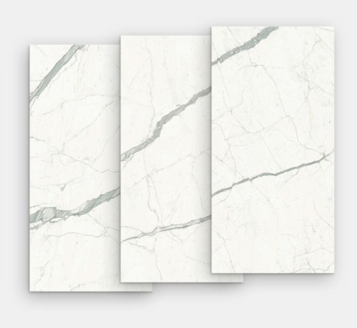 Gresie portelanata FMG Marmi Classici Maxfine 75x37.5cm 6mm Bianco Venato Extra Lucidato