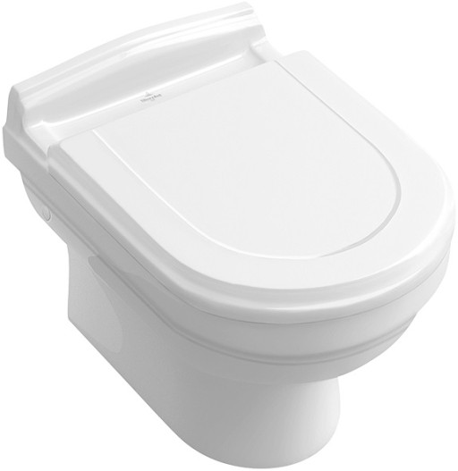 Vas WC suspendat Villeroy & Boch Hommage 60x37cm CeramicPlus Alb Alpin