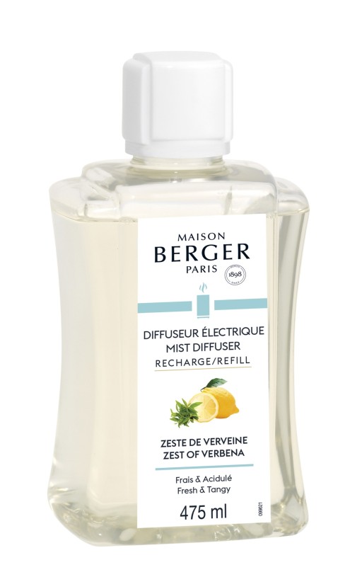 Parfum pentru difuzor ultrasonic Maison Berger Zeste de Verveine 475ml