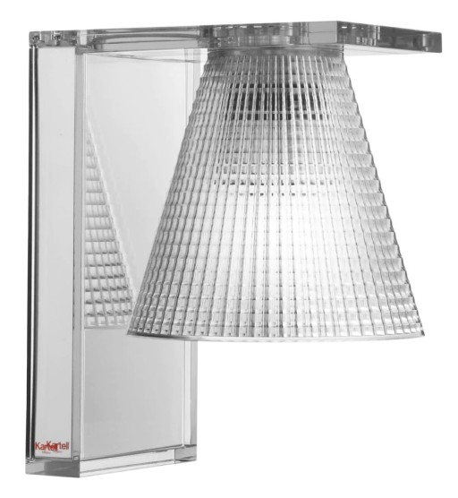 Aplica Kartell Light Air design Eugeni Quitllet 21x14x17cm transparent