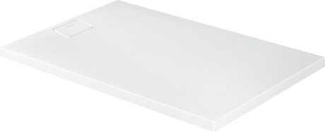 Cadita de dus dreptunghiulara Duravit Stonetto 90x140 cm compozit alb