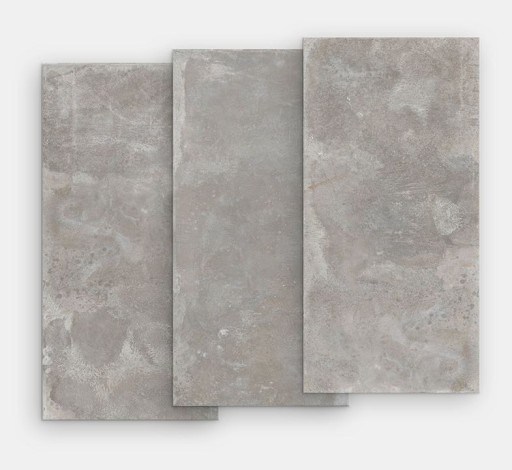 Gresie portelanata rectificata FMG Lamiere Maxfine 100x100cm 6mm Grey Iron