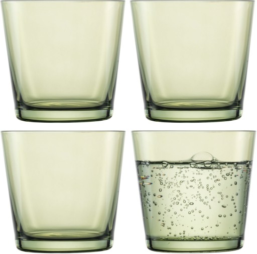 Set 4 pahare apa Zwiesel Glas Together cristal Tritan 367ml olive