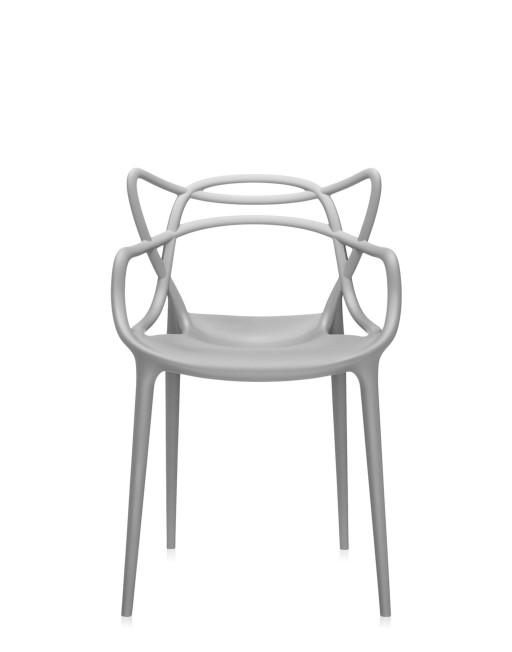 Set 2 scaune Kartell Masters design Philippe Starck & Eugeni Quitllet gri