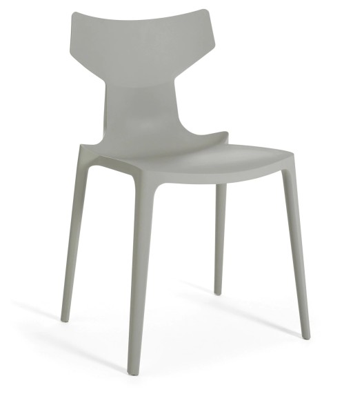 Set 2 scaune Kartell Re-Chair design Antonio Citterio gri