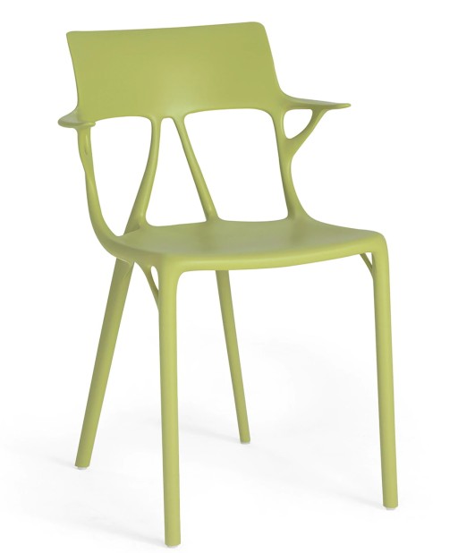 Set 2 scaune Kartell A.I. design Philippe Starck verde