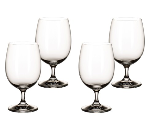 Set 4 pahare apa Villeroy & Boch La Divina Goblet 145mm 0 33 litri