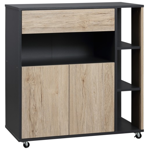 Mobilier de Bucătărie Multifuncțional HOMCOM, 80x39x86.5cm | Aosom RO