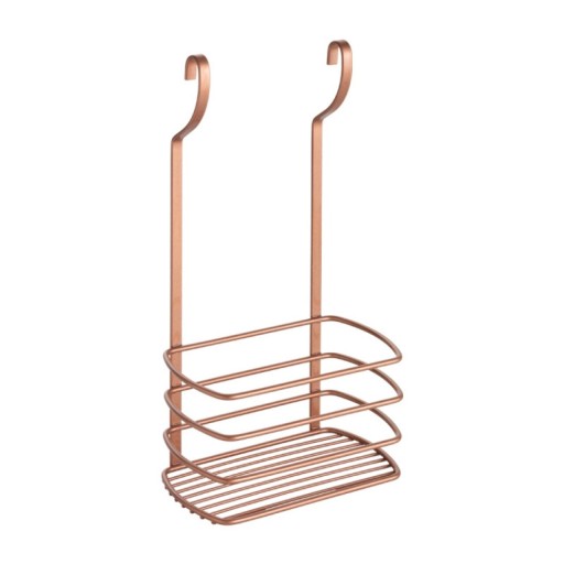 Suport sticle City Copper, Metaltex, 20x12x38 cm, plastic/metal/ invelis din polytherm, cupru