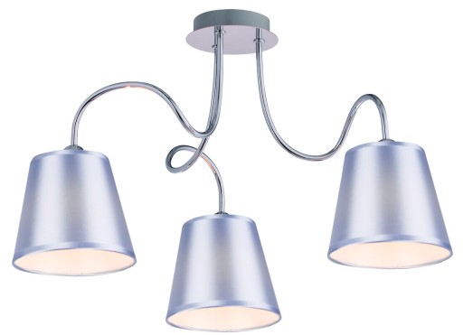 Lustra Luk, Candellux, 60 x 36 cm, 3 x E14, 40W, crom