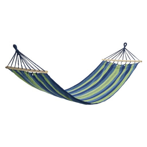 Hamac Exotic Stripes, Heinner, 200x80 cm, verde/albastru