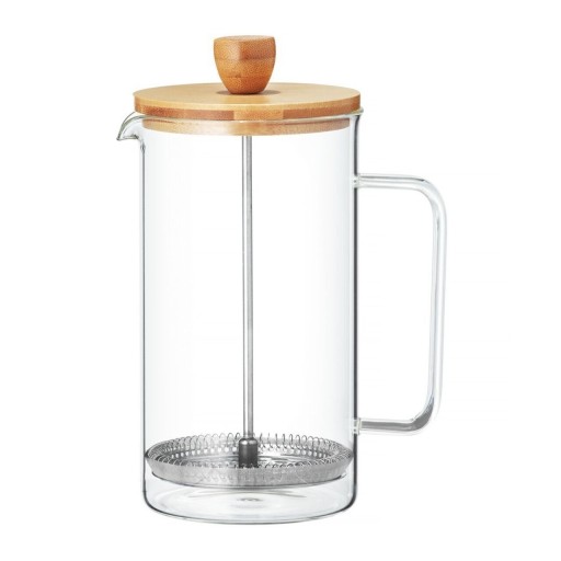 Filtru cafea / ceai Nordic, Ambition, 350 ml, sticla, transparent