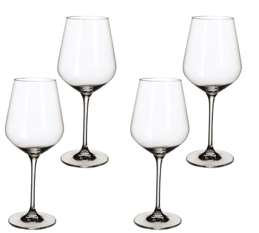 Set 4 pahare vin rosu Villeroy & Boch La Divina Burgundy Goblet 243mm 0 68 litri