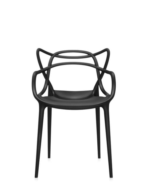 Set 2 scaune Kartell Masters design Philippe Starck & Eugeni Quitllet negru