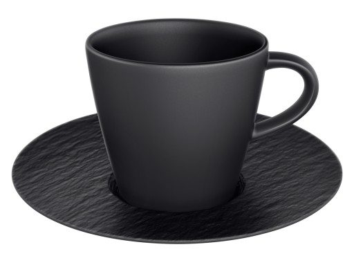 Ceasca si farfuriuta espresso Villeroy & Boch Manufacture Rock 0.10 litri