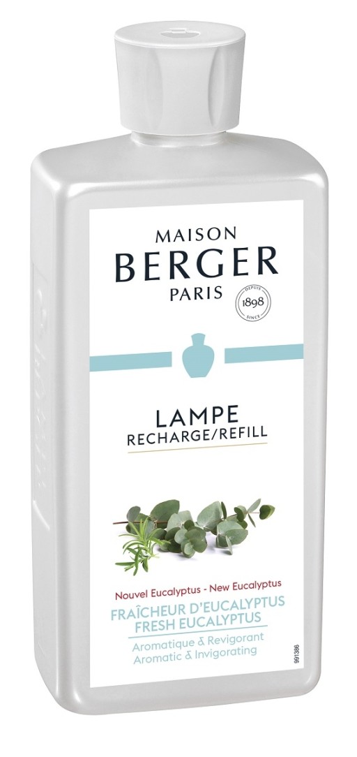 Parfum pentru lampa catalitica Maison Berger Fraicheur d'Eucalyptus 500ml