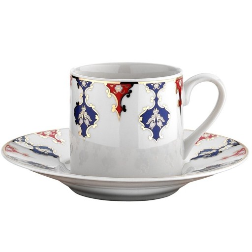 Set de cafea Kutahya Porselen, RU12KT4307710, 12 piese, portelan