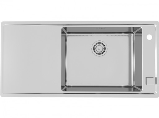 Chiuveta bucatarie inox cu picurator, cuva dreapta Alveus Stricto 30