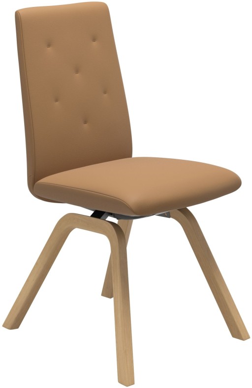 Scaun Stressless Rosemary v2 Low D200 M cadru natural tapiterie piele Paloma Taupe