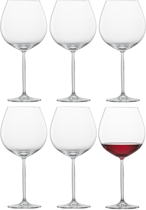 Set 6 pahare vin rosu Schott Zwiesel Diva Burgundy cristal Tritan 839ml