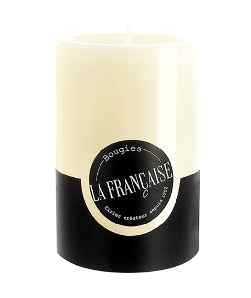 Lumanare La Francaise Colorama Cylindre Timeless d 7cm h 10cm 50 ore ivoire