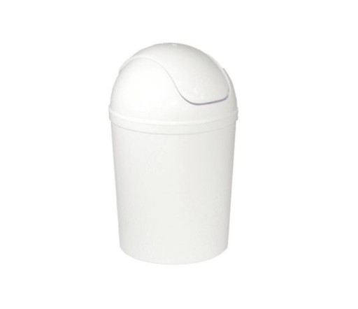 Cos de gunoi Classic, Jotta, 5 L, plastic, alb