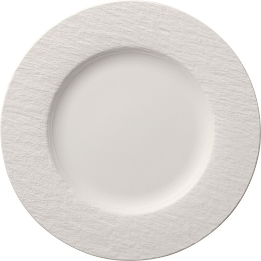 Farfurie plata Villeroy & Boch Manufacture Rock Blanc 27cm