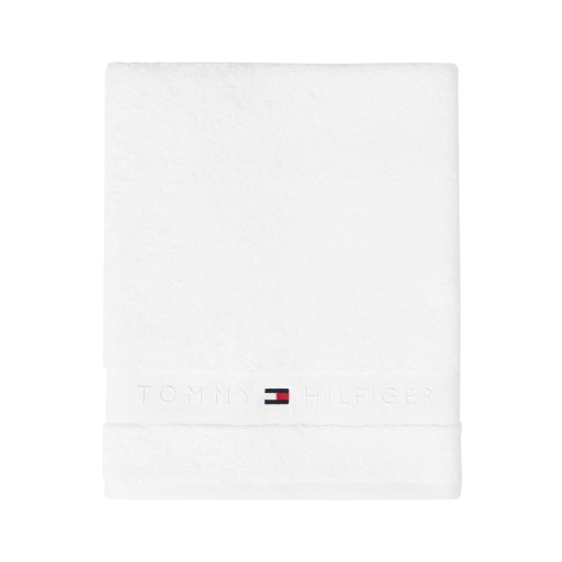 Prosop baie Tommy Hilfiger Plain 2 50x100cm Alb