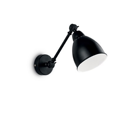 Aplica Ideal Lux Newton AP1 1x60W 30x23cm negru